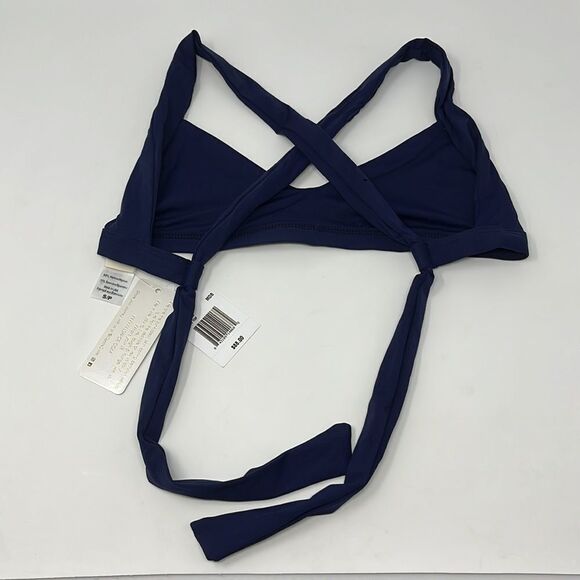 L‎ Space Shelby Navy Blue Bikini Top Size Small - Picture 4 of 6